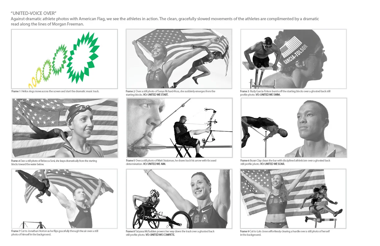United :30 storyboard frames 10–14