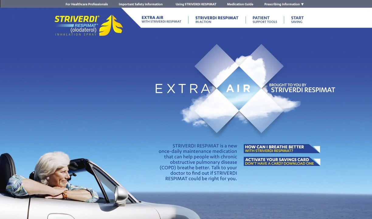 Striverdi homepage — Extra Air hero